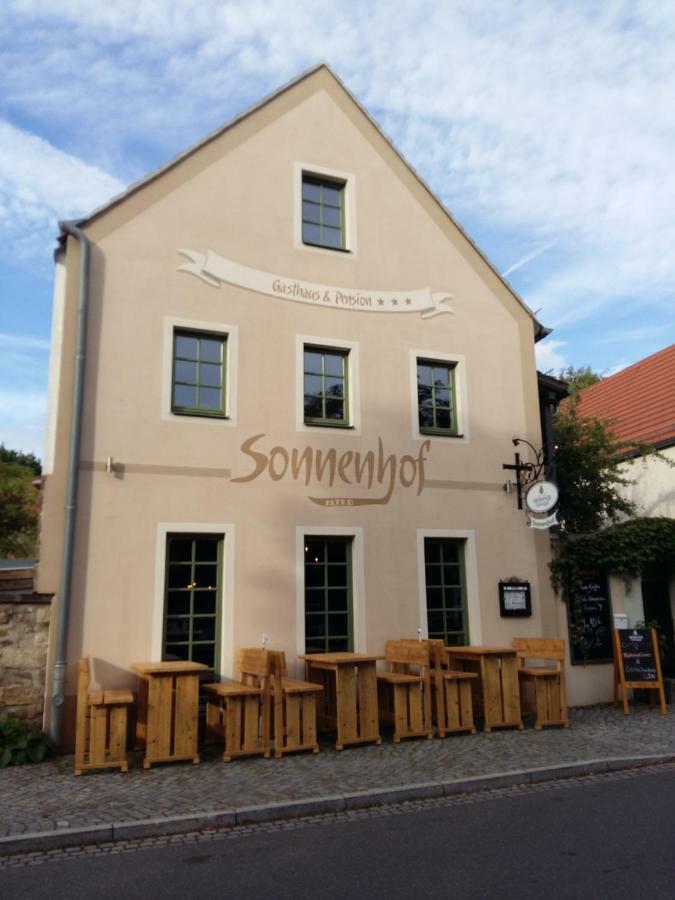 Отель Wirtshaus Sonnenhof Радебойль Экстерьер фото